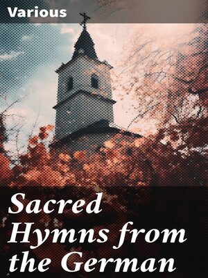 cover image of Sacred Hymns from the German